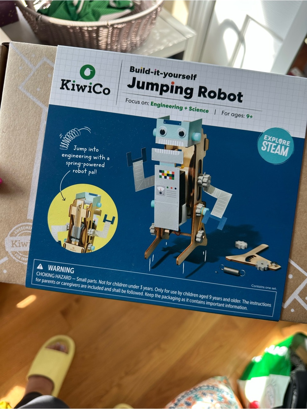 KiwiCo Jumping Robot Build-It-Yourself Kit